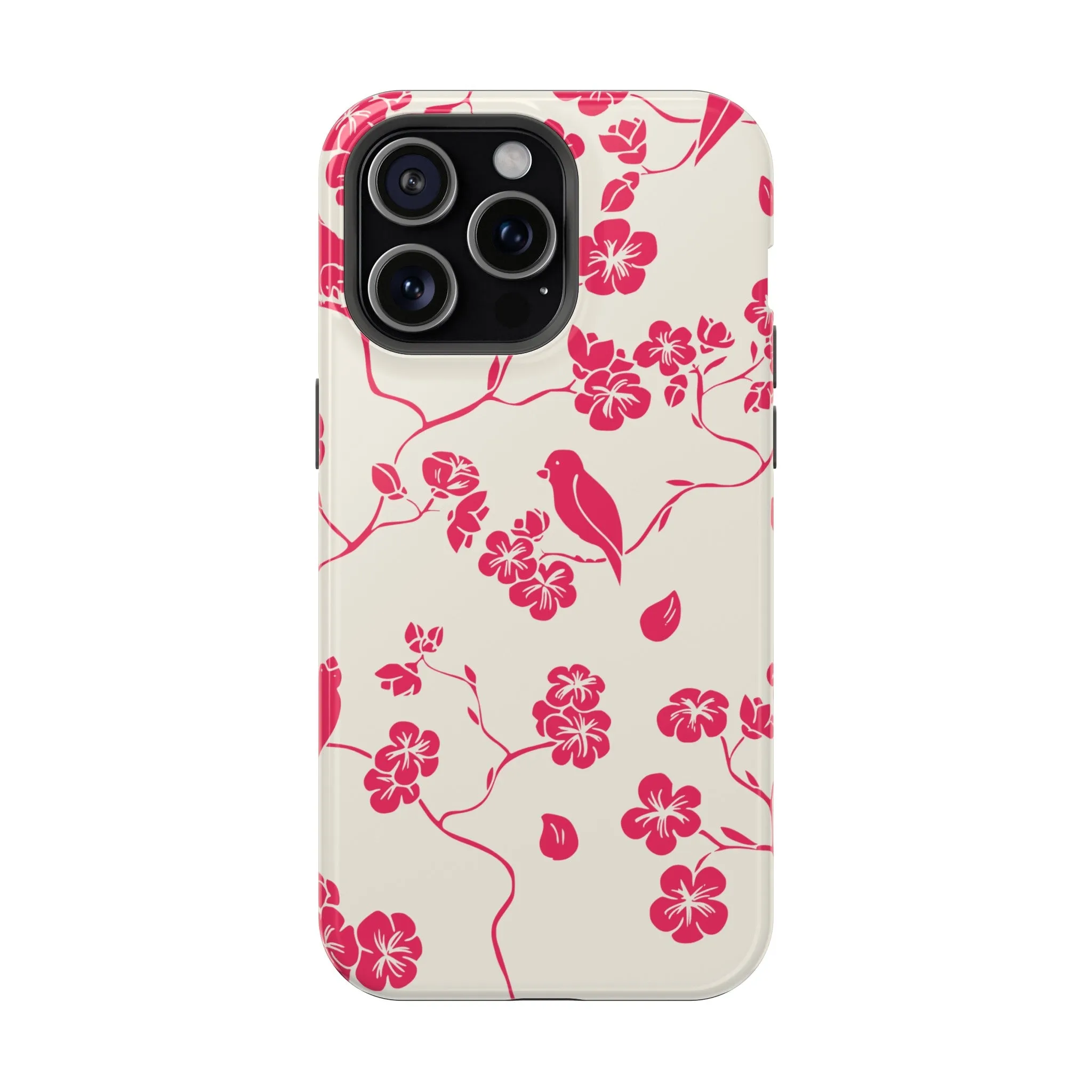 Birdsong Blooms | Red Floral Case