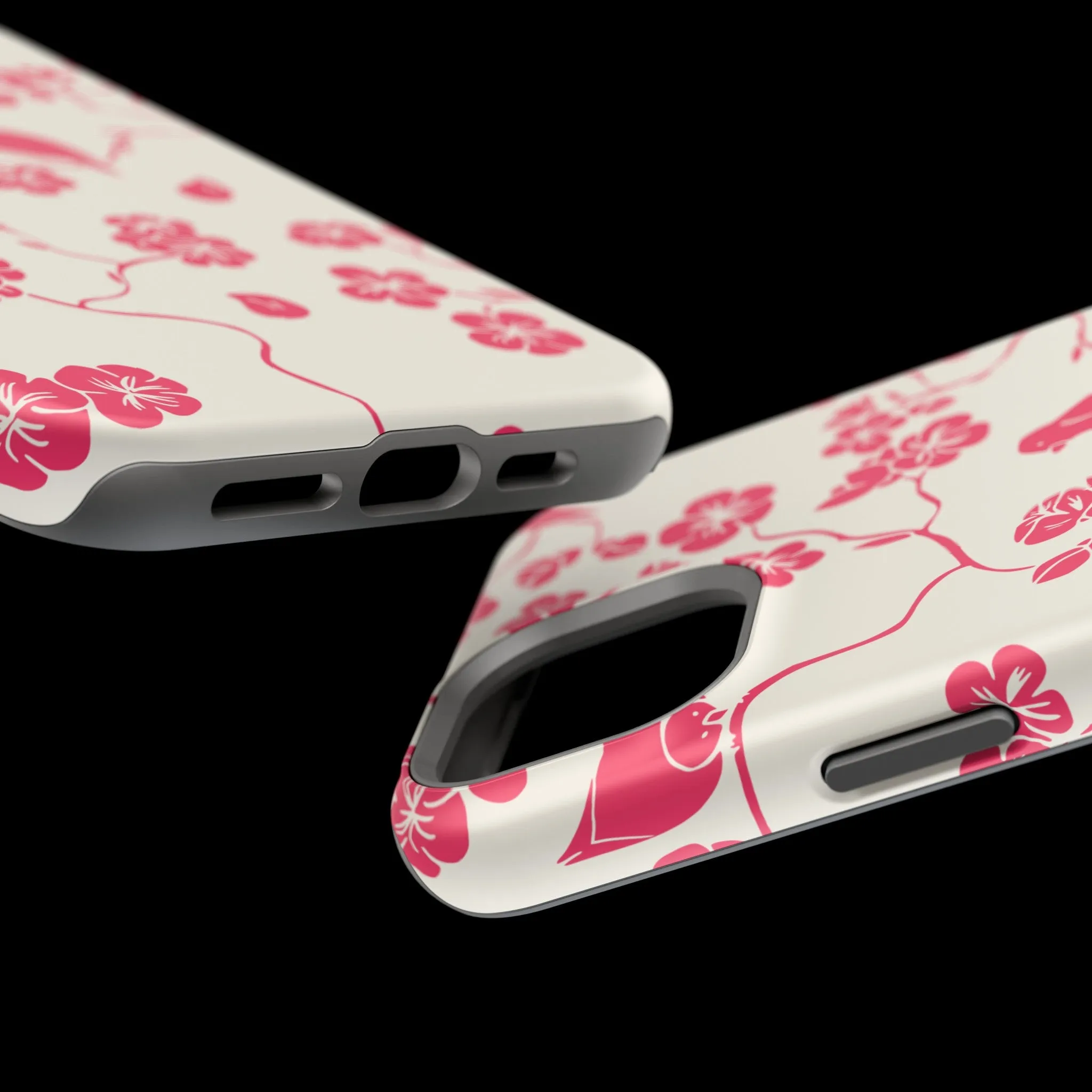 Birdsong Blooms | Red Floral Case