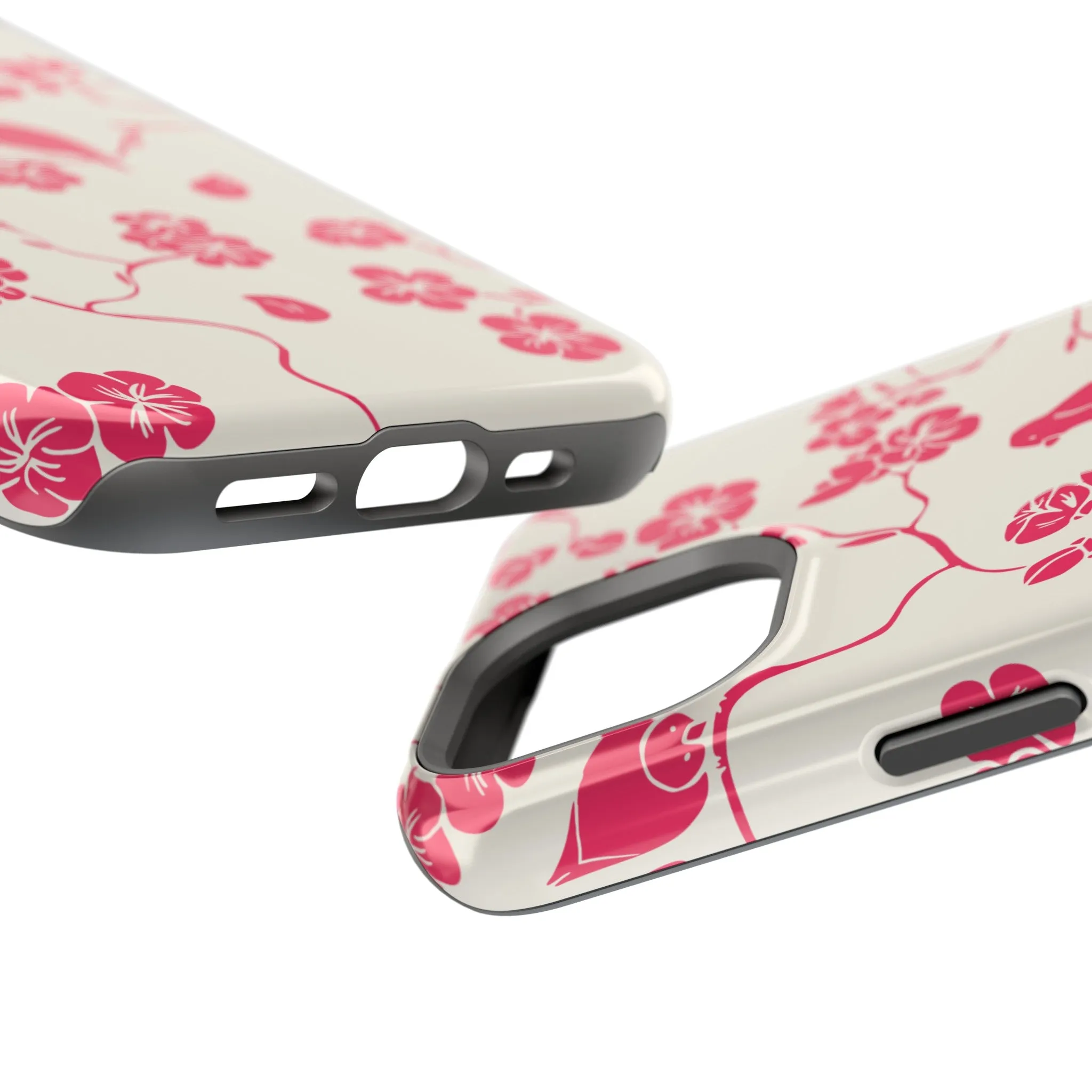 Birdsong Blooms | Red Floral Case