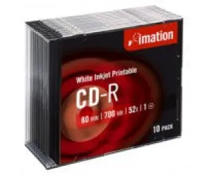 CD-R Printable WITH  Slimcase (Imation)