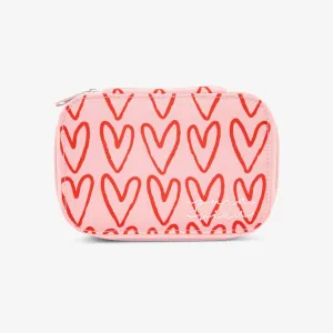 Heart Doodles Journey Jewelry Case