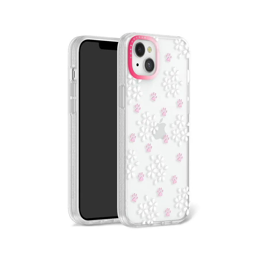 iPhone 12 Cherry Blossom Paw Phone Case MagSafe Compatible
